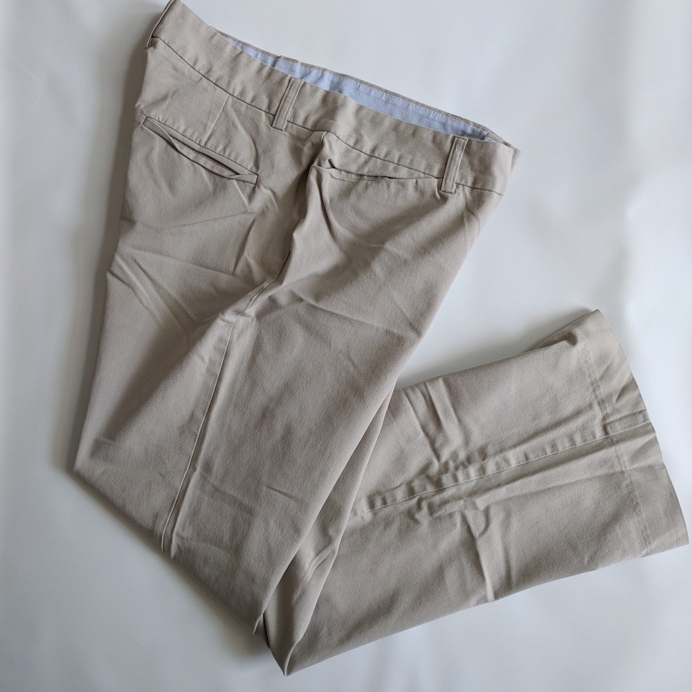 Cotton Twill Bootcut with Stretch